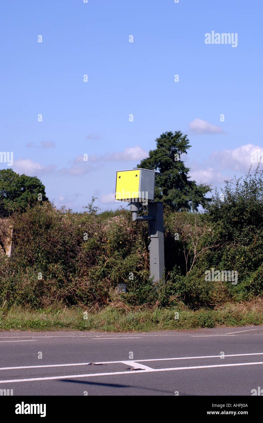 GATSO Speed Camera In Use In England To Deter Speeding Motorists Stock ...