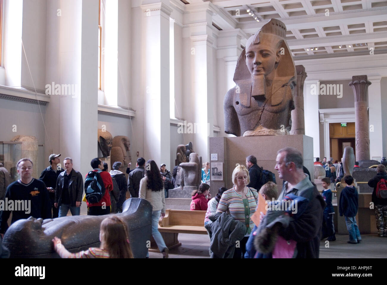 Eqyptian Hall, British Museum Stock Photo