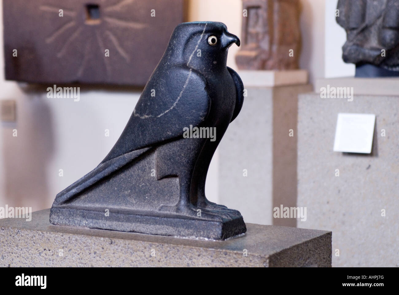 Bird Sculpture, British Museum, London Stock Photo