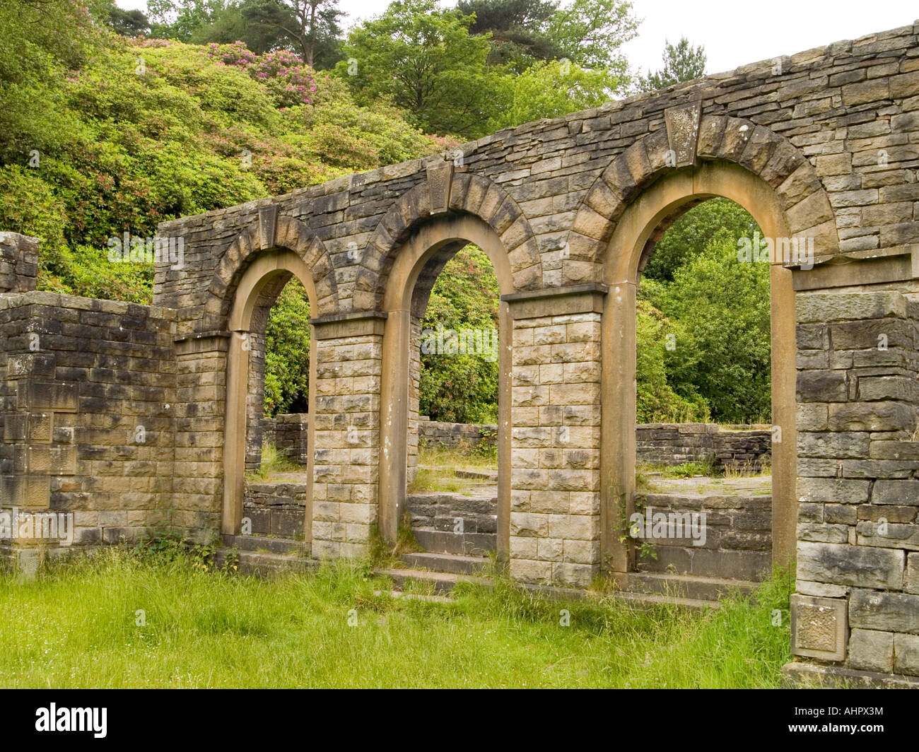 The Ruins Of Errwood Hall In The Goyt Valley Peak District National the-ruins-of-errwood-hall-in-the-goyt-valley-peak-district-national