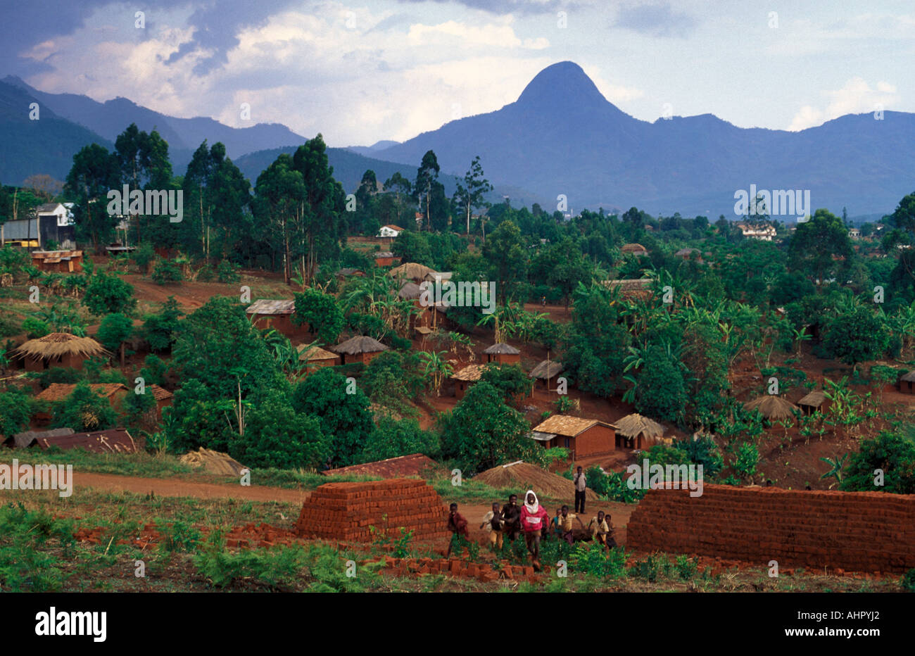 Highland Town Guru At The Base Of Mount Namuli Zamb zia Province 