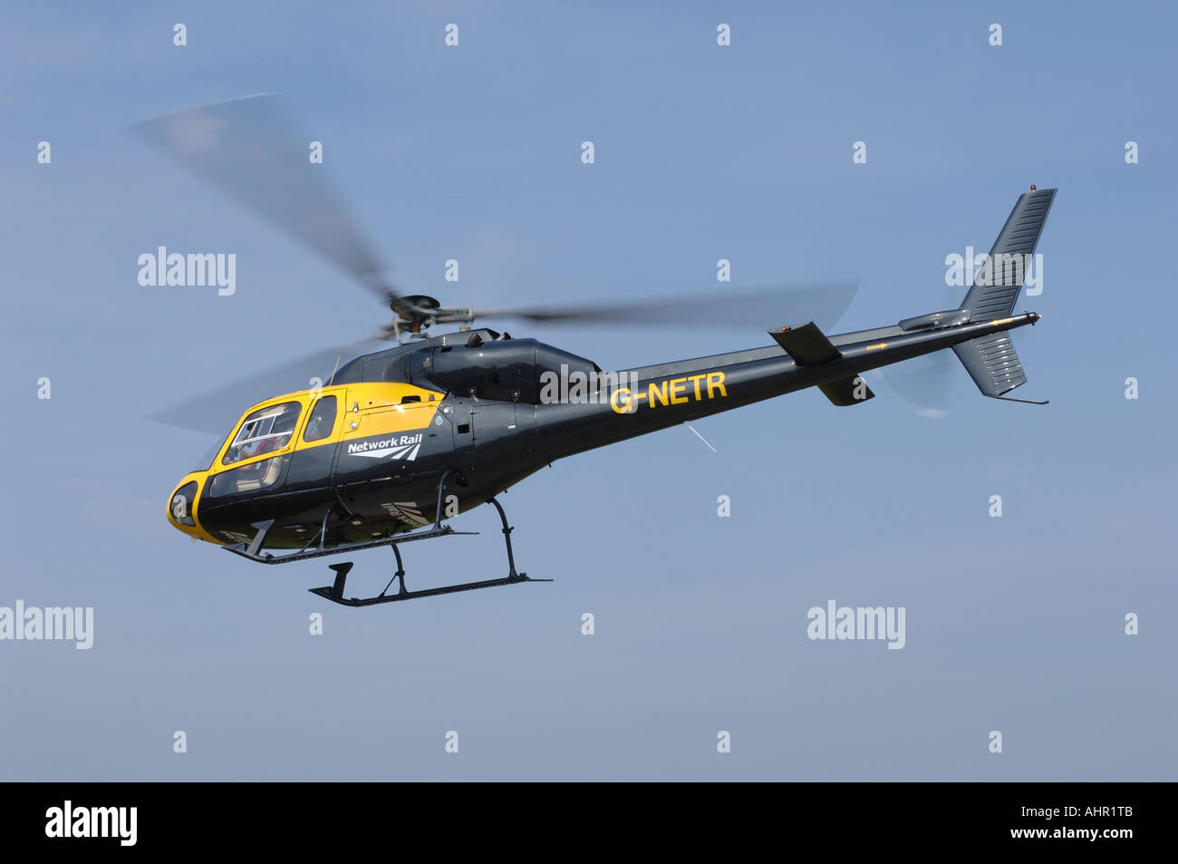 Eurocopter Ecureuil TwinStar Helicopter 2X Allison 250-C20F turboshaft 420shp engines.  XAV 1279-303 Stock Photo