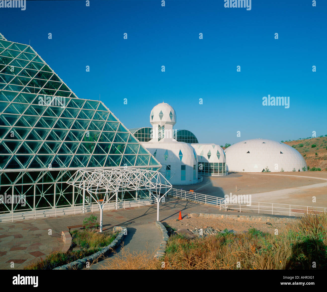 Biosphere structure Tucson Arizona Stock Photo