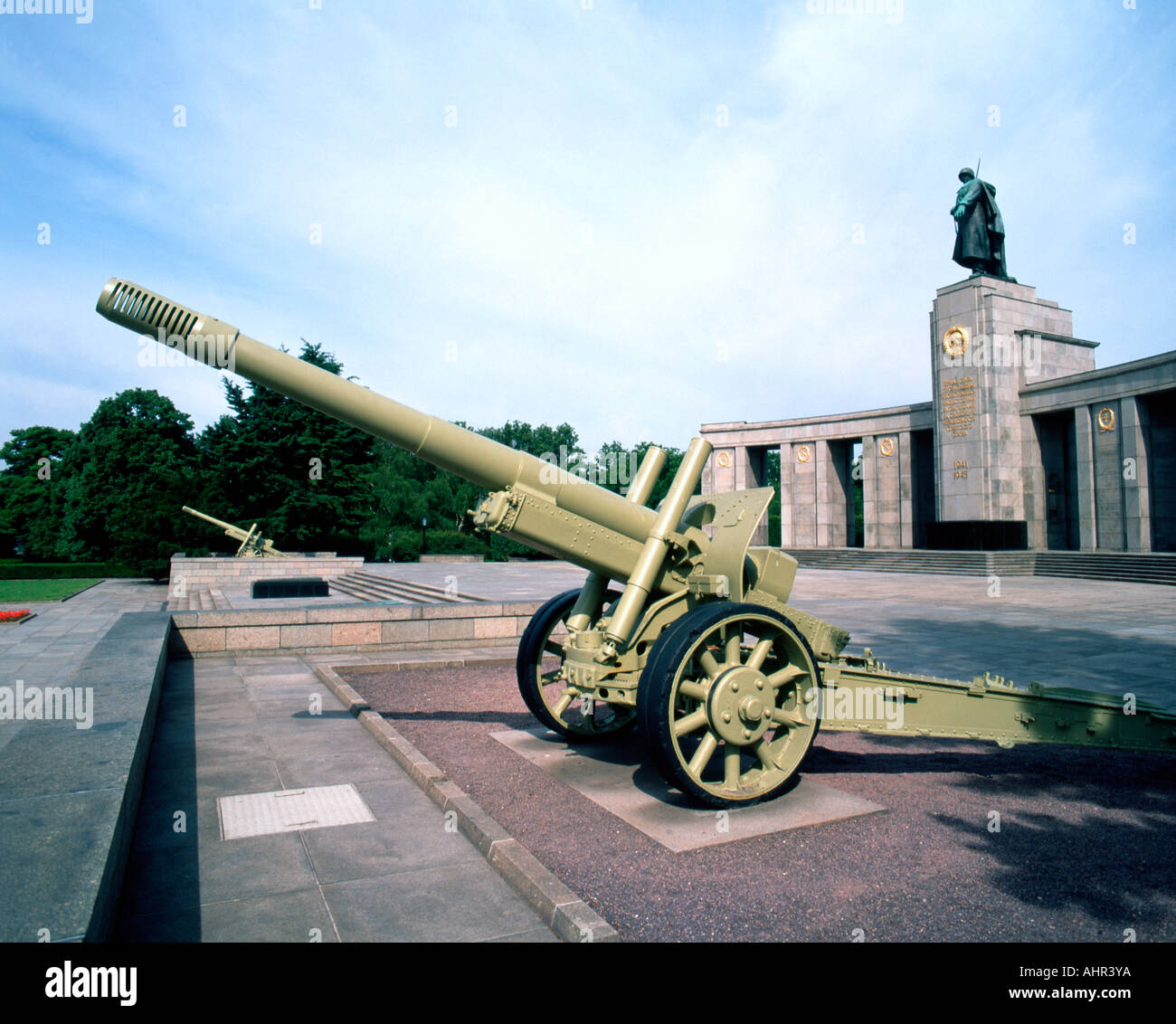 Russian war memorial, Berlin, Germany Stock Photo