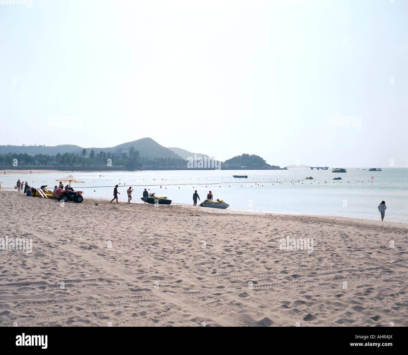 Beach at Dadonghai Stock Photo