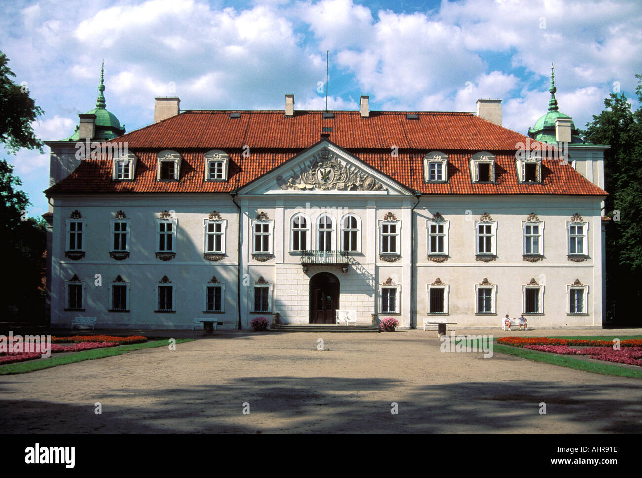 Nieborów Palace Mazovia Poland Stock Photo