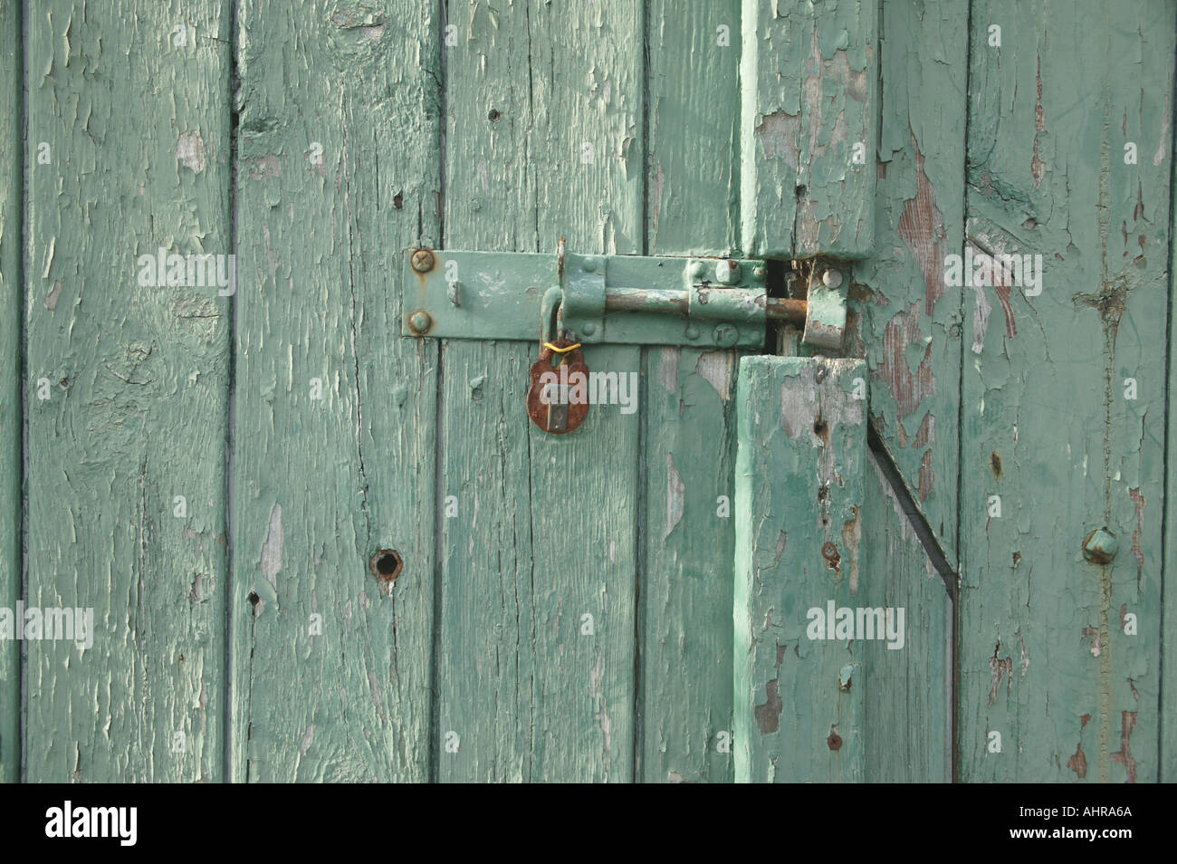Locked garage door 1 Stock Photo Alamy