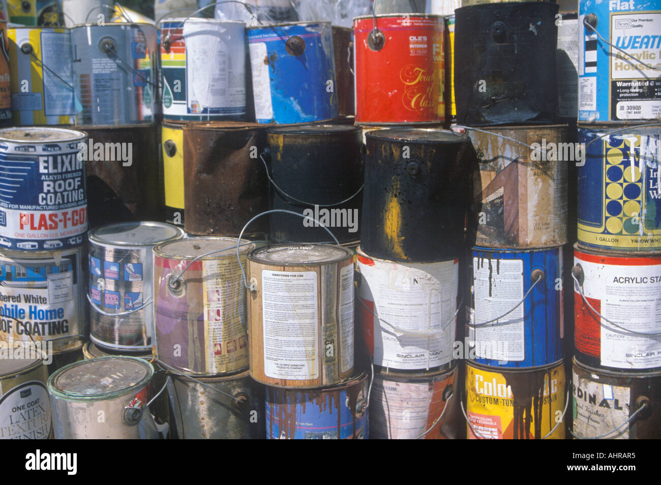 Empty paint containers hires stock photography and images Alamy