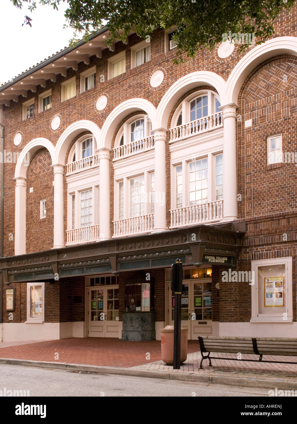 Cocoa Village Playhouse Theater Cocoa Beach Florida USA Stock Photo Alamy