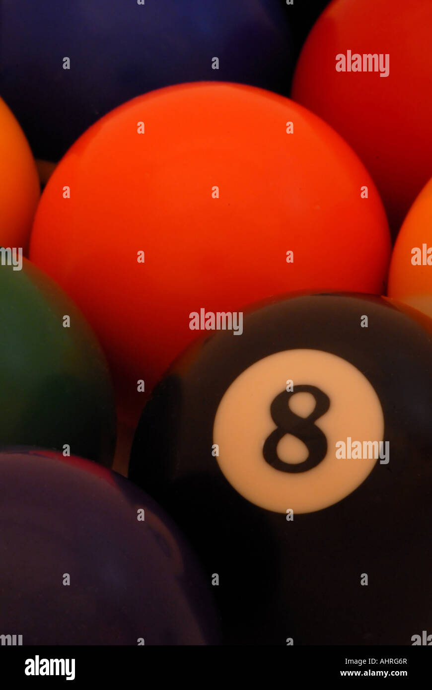 behind the 8 ball Stock Photo Alamy