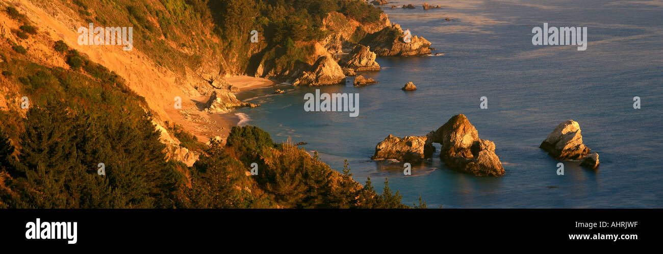 Spring Time California Big Sur In Springtime California Stock Photo - Alamy
