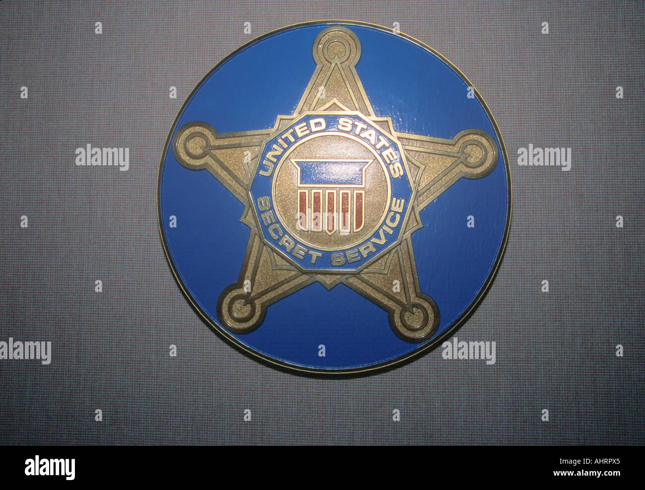 U S Secret Service Shield Stock Photo