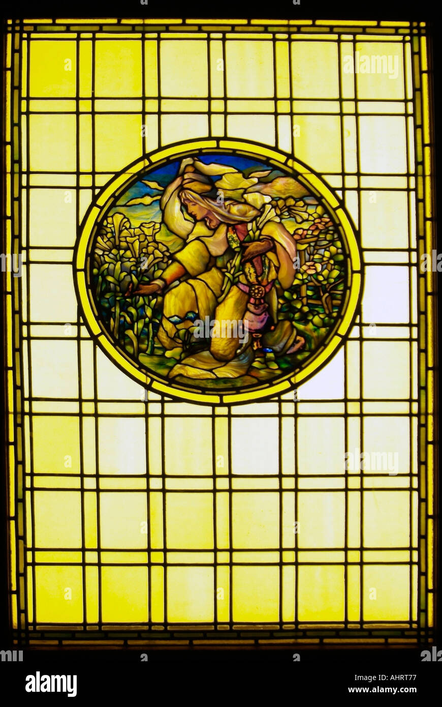 Smith Museum Of Stained Glass Windows Navy Pier Chicago Illinois Stock Photo Alamy