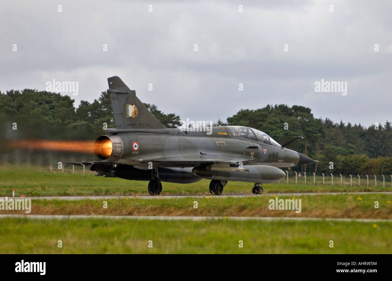 French Mirage 2000N 317 4CR Limousin, Istres Stock Photo