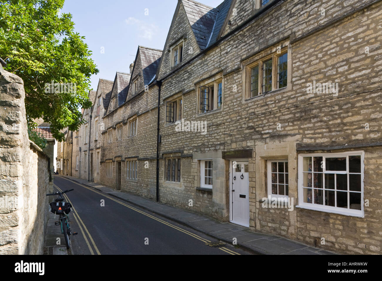 Coxwell Street in the Cotswold town of Cirencester, Gloucestershire UK