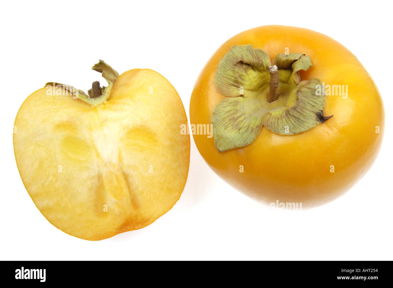 kaki Kakifruit Diospyros kakifig fig Sharon fruit from israel  Stock Photo