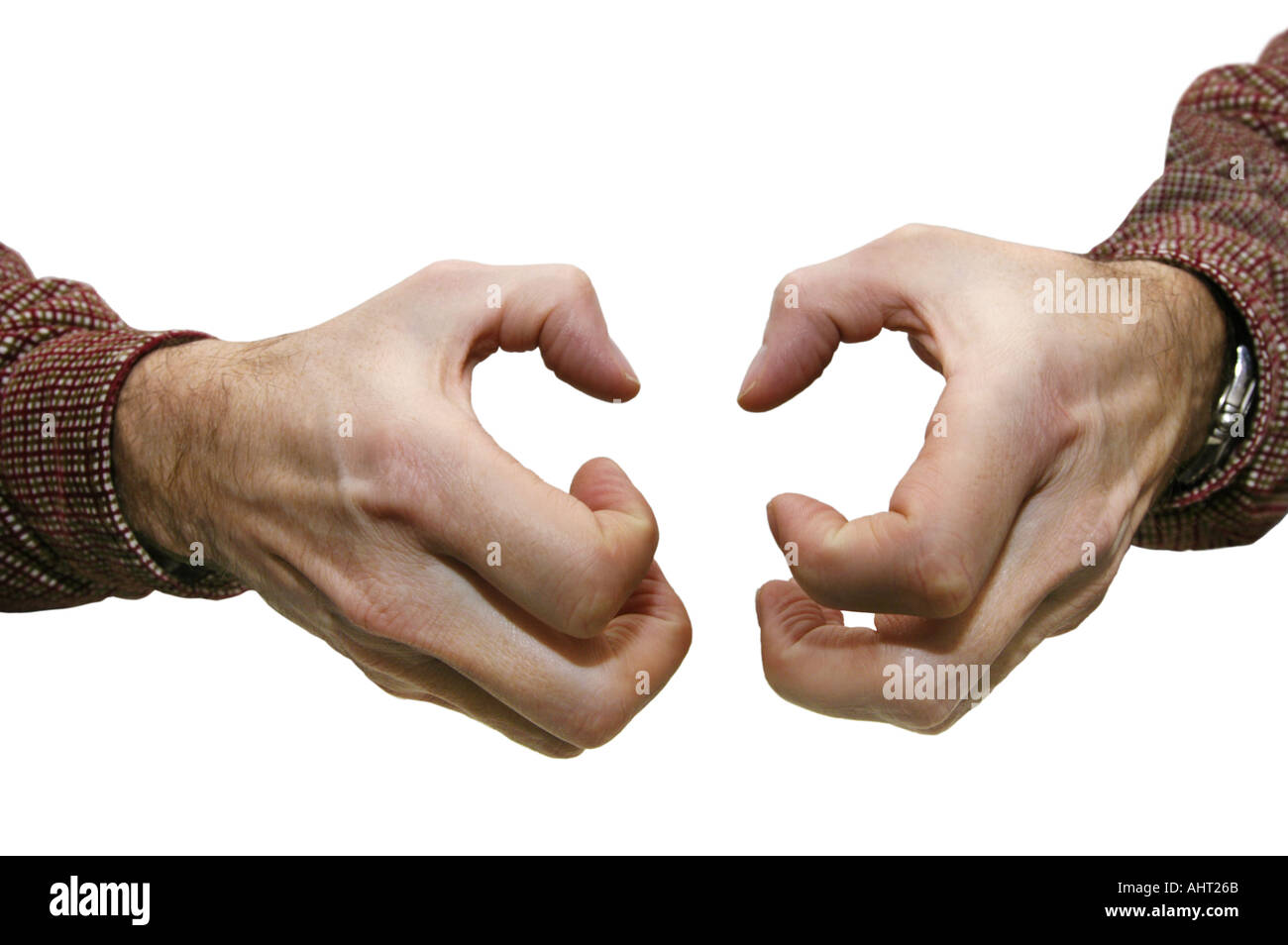gesturing hands SQUEEZE STRANGLE GRIPP Stock Photo Alamy