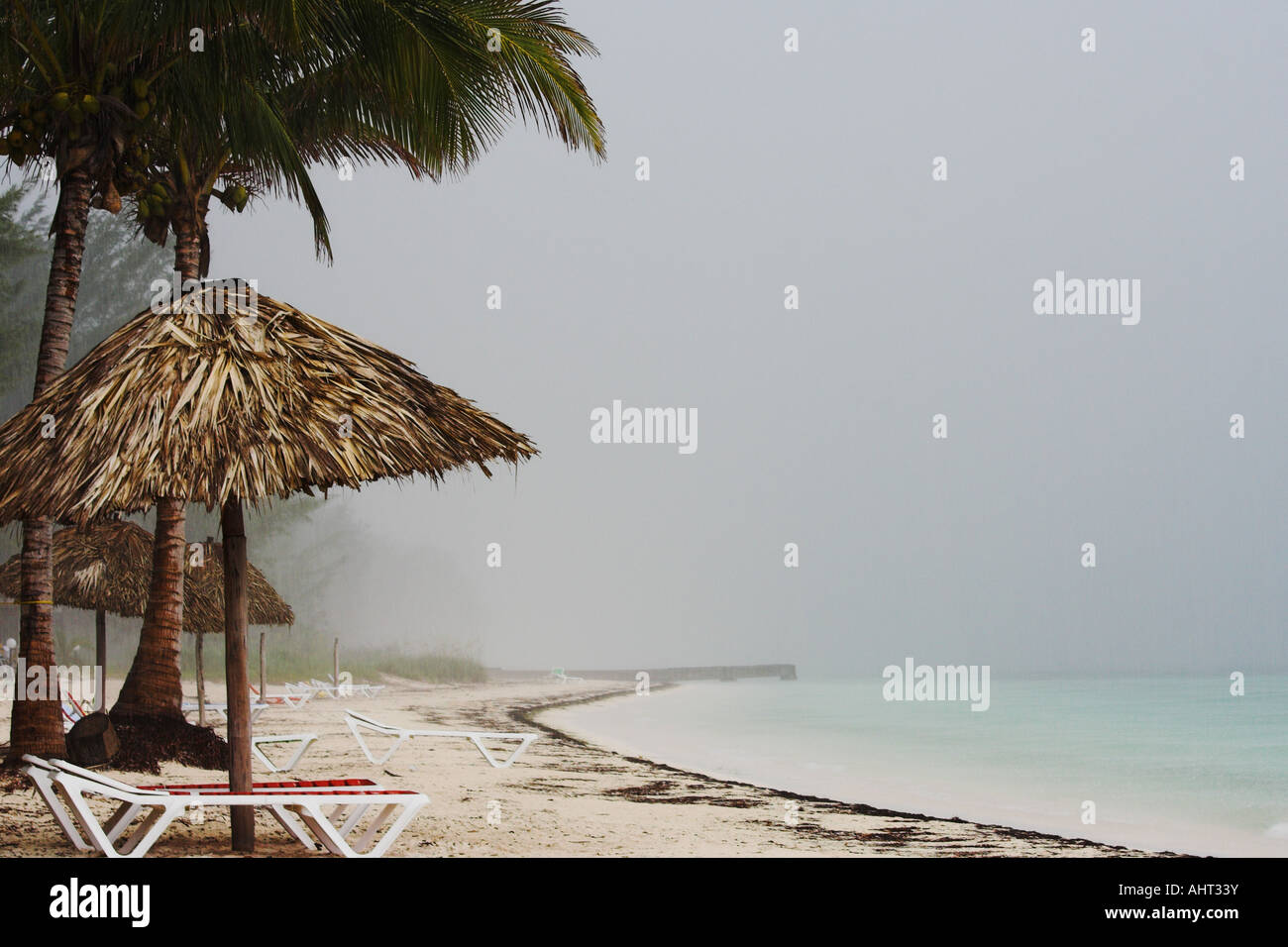 rain storm tropical beach Stock Photo - Alamy