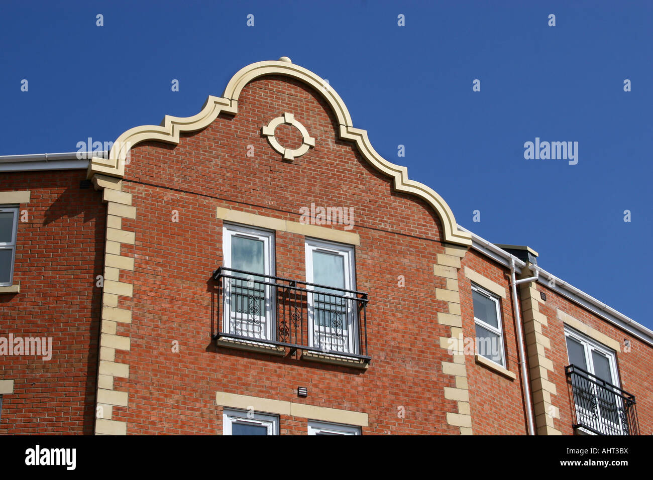 New flats in Gainsborough Stock Photo Alamy