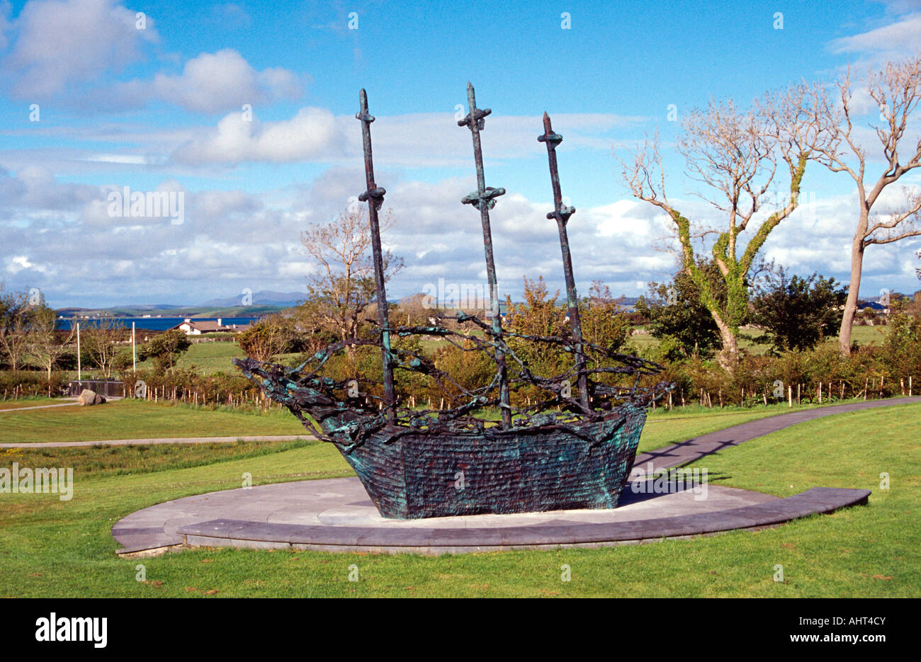 1977 national famine monument coffin ship 18451849 county mayo ireland