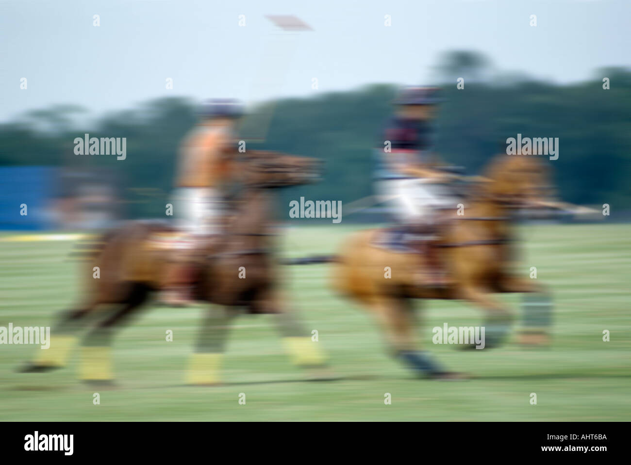 Polo at Windsor Great Park England Stock Photo