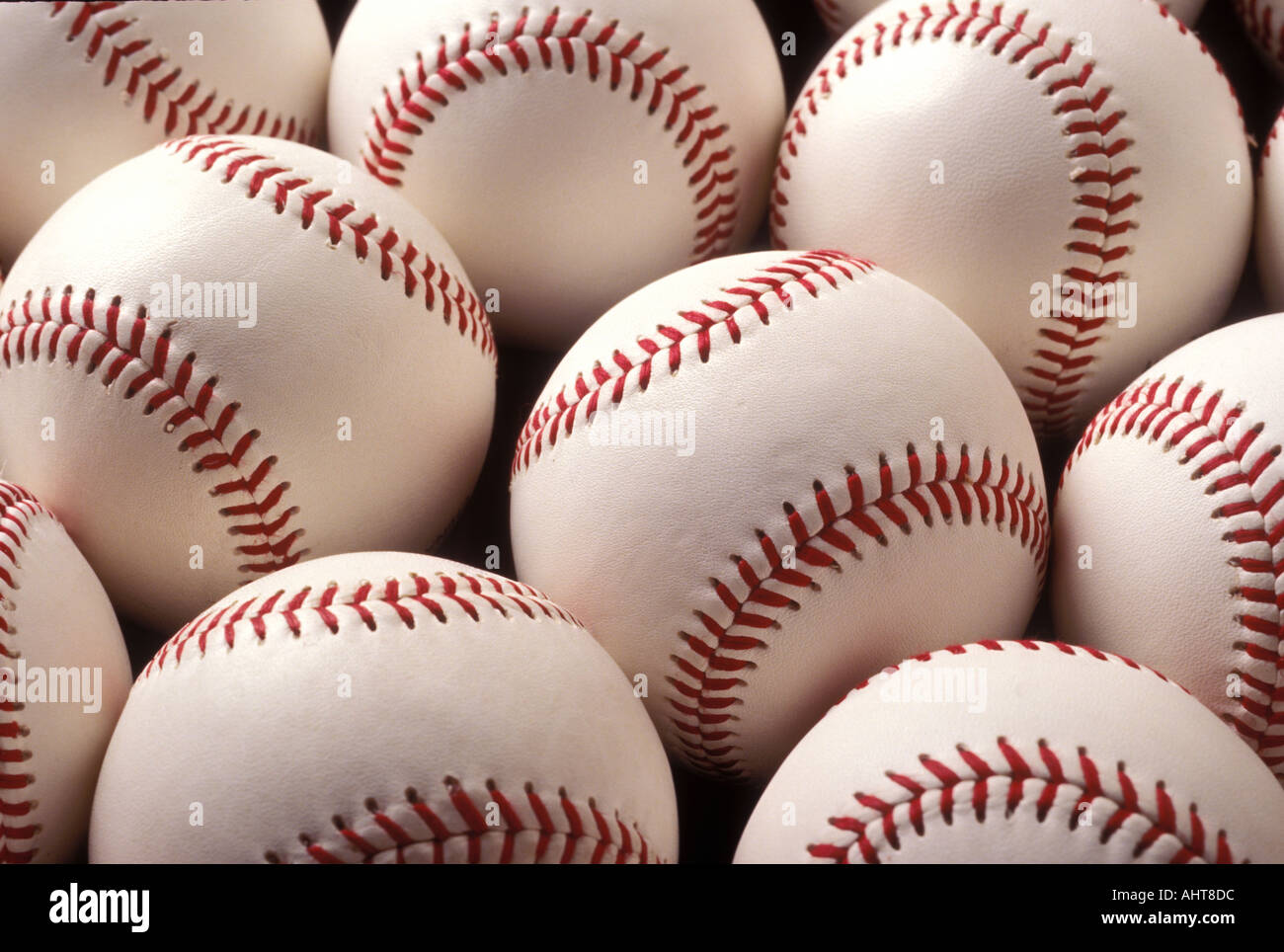 a pile of baseballs Stock Photo 2705627 Alamy