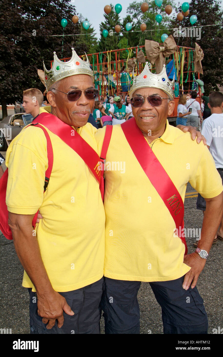 Ethnic Twins Convention at Twinsburg Ohio Stock Photo