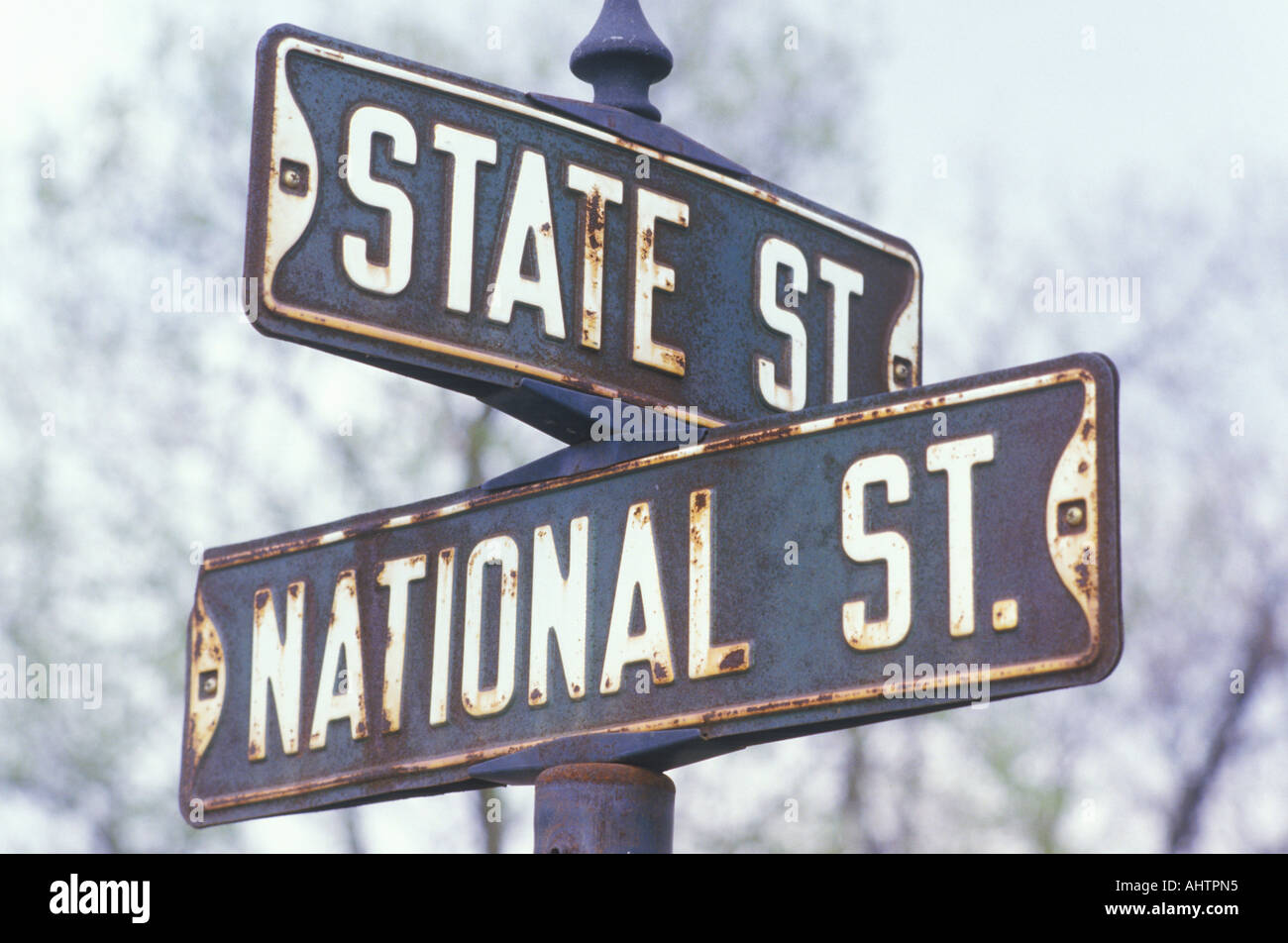 State Power Sign Usa state sign hi-res stock photography and images - Alamy