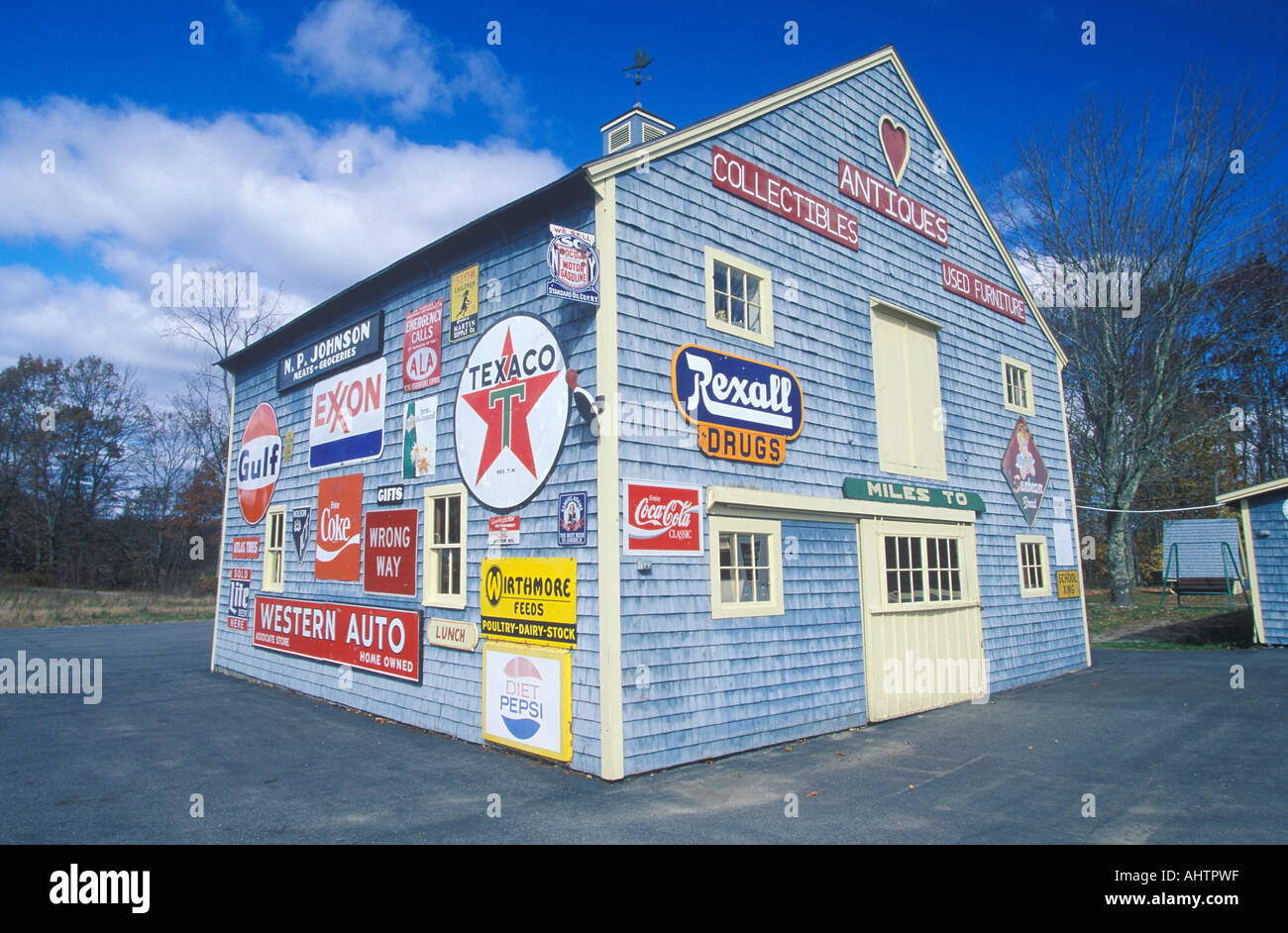 Miscellaneous signs Stock Photo