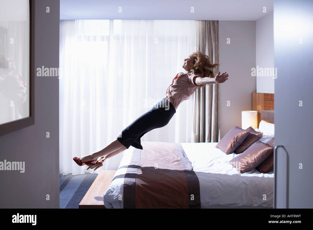 Bed Jump Stock Photos & Bed Jump Stock Images Alamy