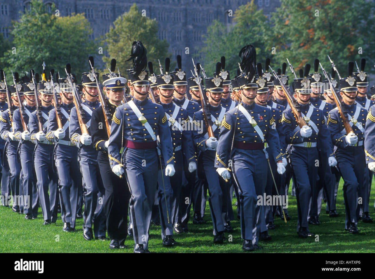 Cadets Marching in Formation West Point Military Academy West Point New