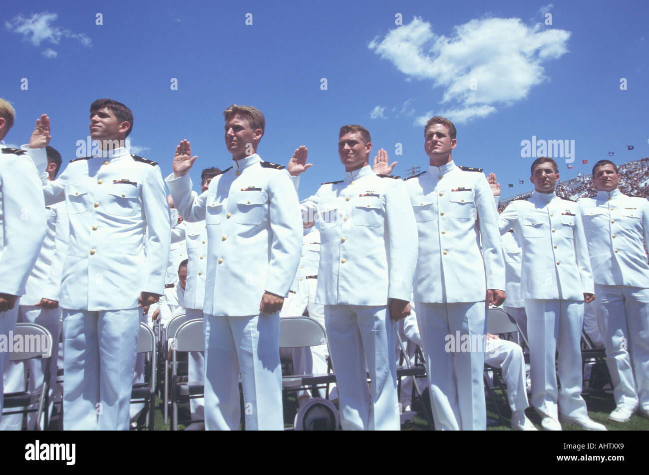 United States Naval Academy Graduation Ceremony May 26 1999 Annapolis