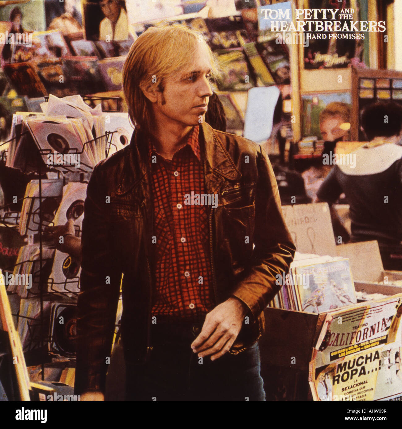 TOM PETTY AND THE HEARTBRAKERS album HARD PROMISES issued in 1981 by MCA Stock Photo