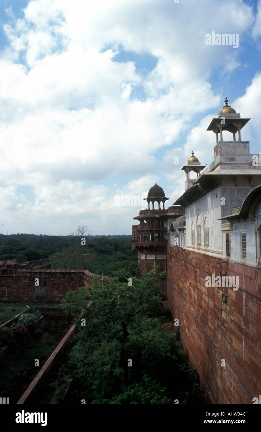 The Fort of Akbar the Great at Fatehpur Sikri in Rajasthan India Stock ...