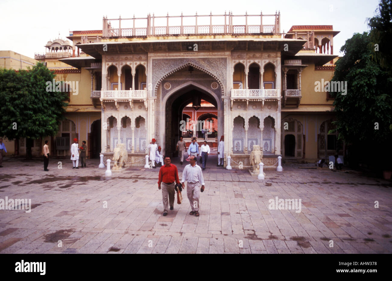 Jaipur City Palace in Rajasthan India Stock Photo