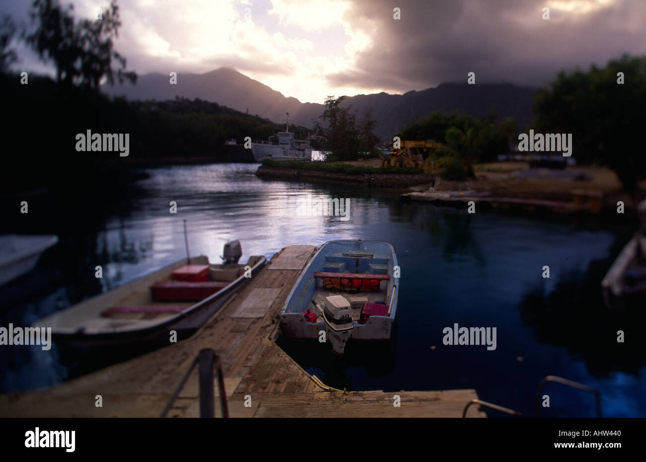 Coconut Island Kaneohe Oahu Hawaii Stock Photo Alamy
