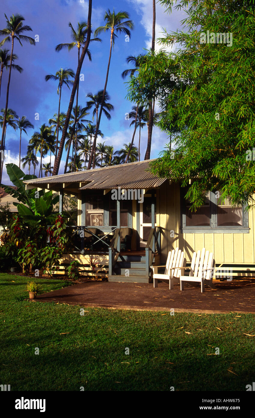 Waimea Plantation Cottages Kauai Hawaii Usa Stock Photo 2709108