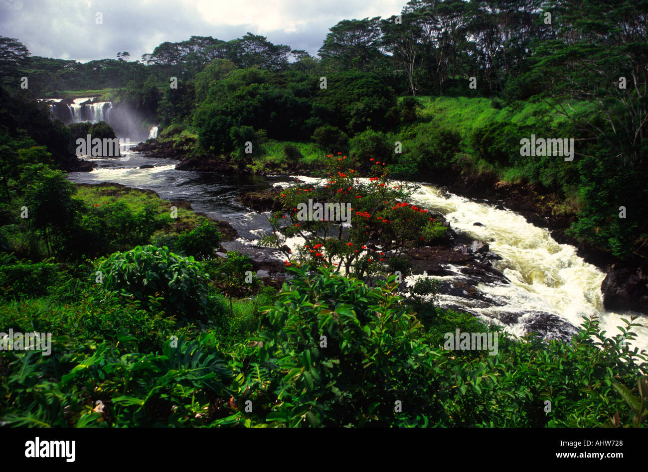 Boiling Pots Hilo Island of Hawaii Stock Photo Alamy