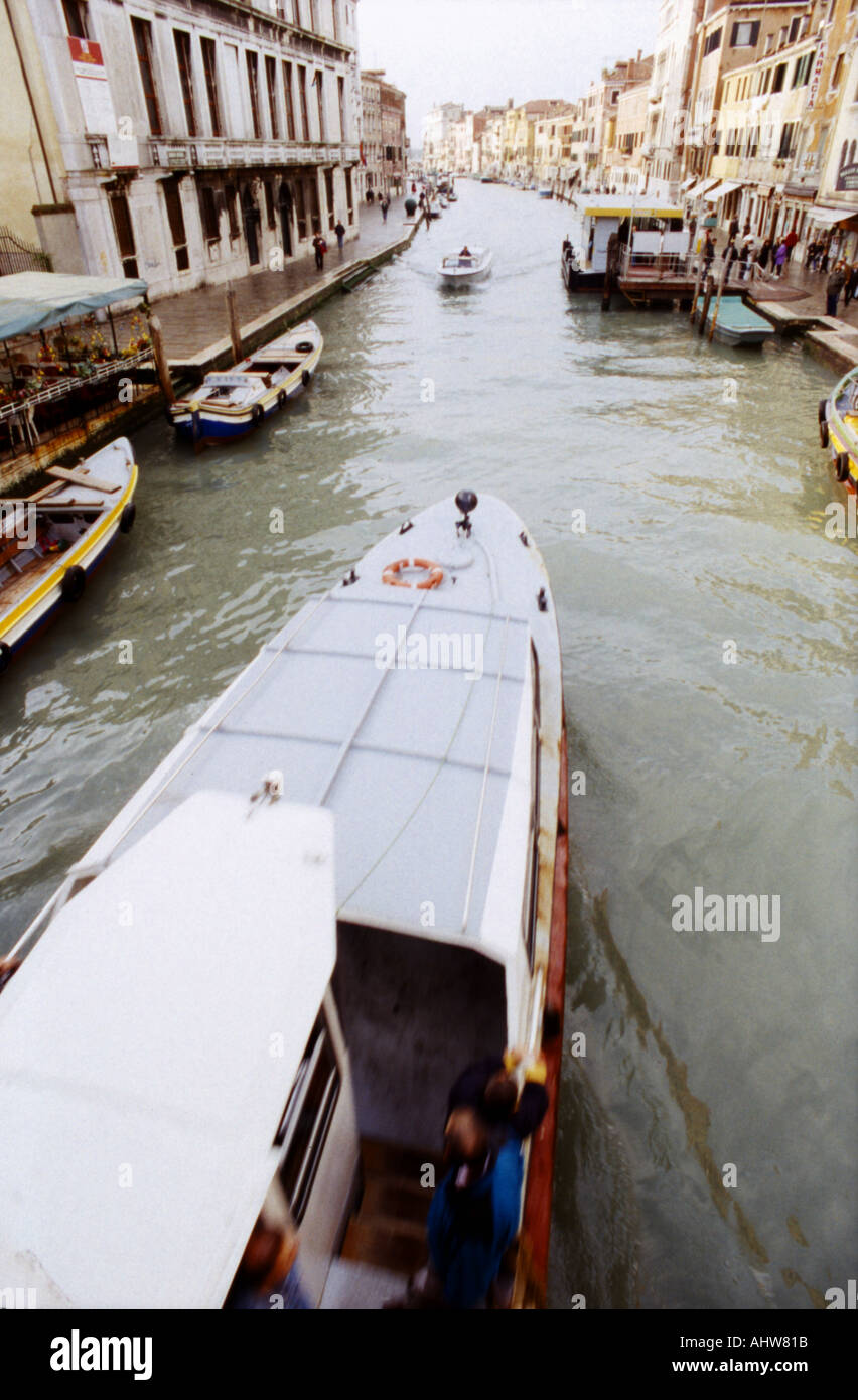 Venice canals boats hi-res stock photography and images - Alamy