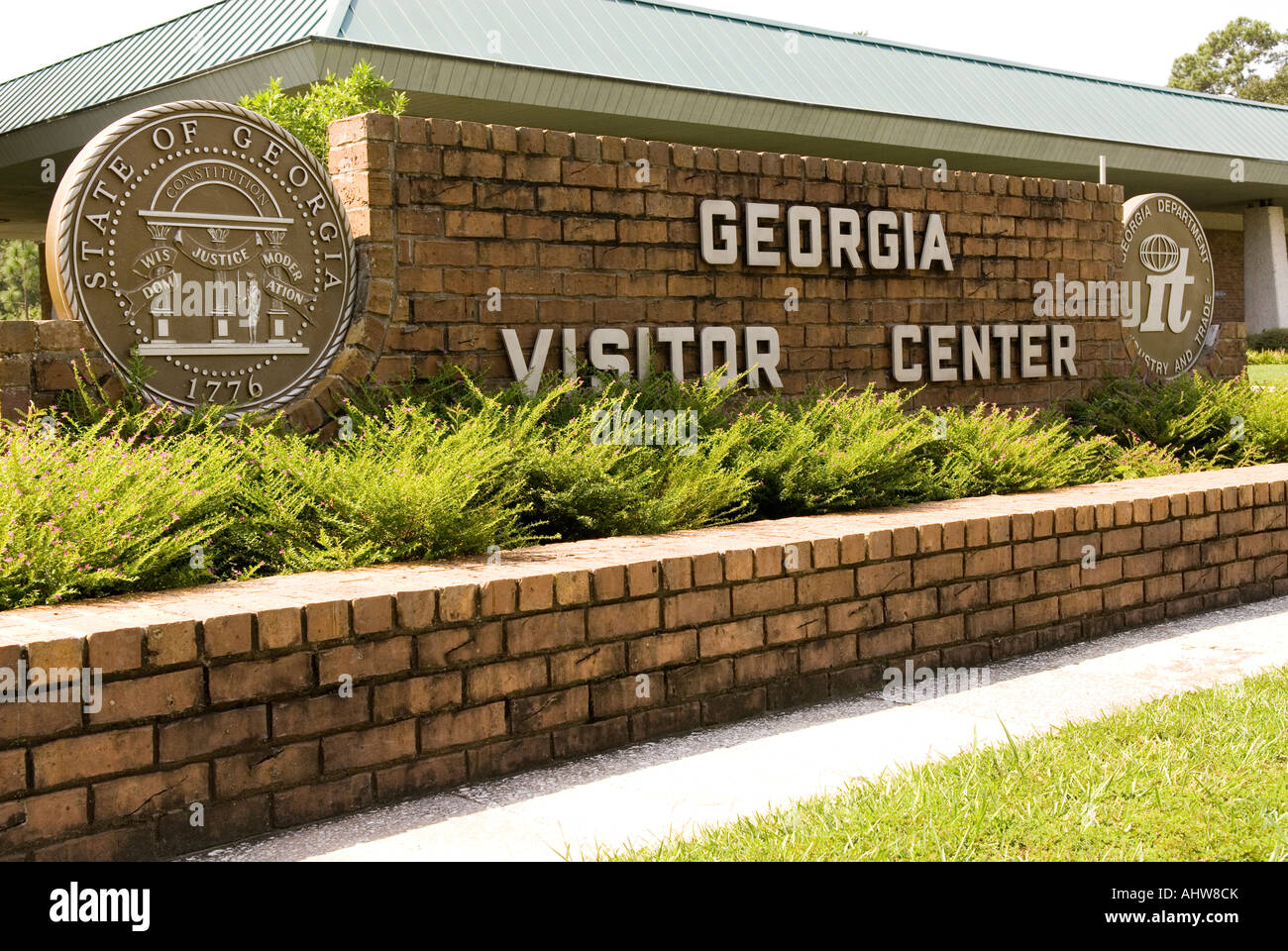 Visitor Center USA Stock Photo Alamy
