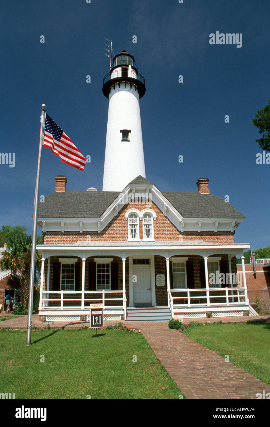 St simons lighthouse museum hi-res stock photography and images - Alamy