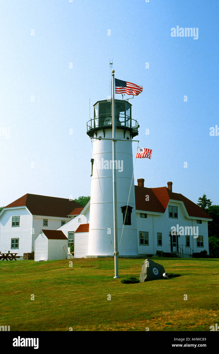 Chatham Lighthouse Chatham Massachusetts Stock Photo Alamy