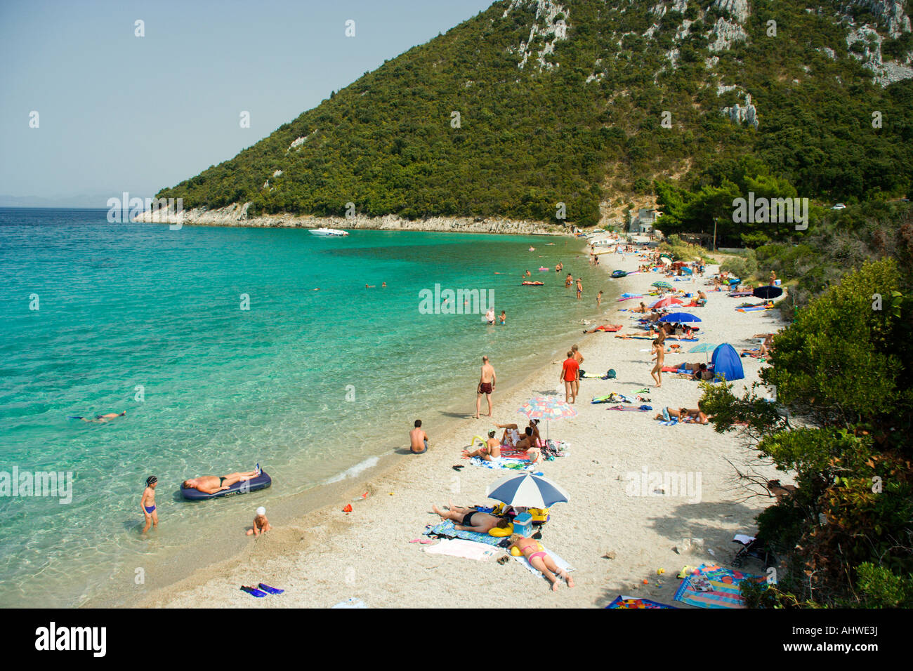 Divna beach on Peljesac Peninsula Croatia Stock Photo - Alamy