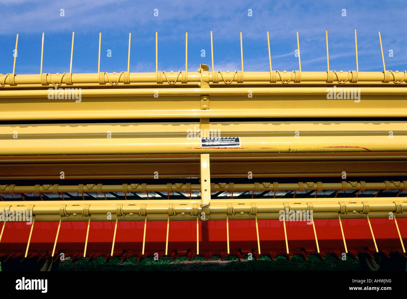 Close up of pick up cylinder Stock Photo