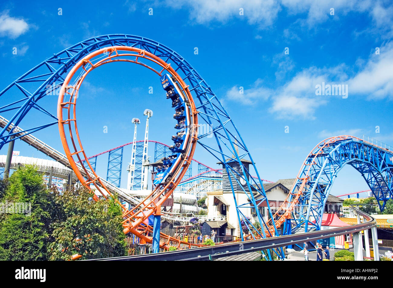 The Revolution Ride On Blackpool Pleasure Beach Stock Photo Alamy The Revolution Ride On Blackpool Pleasure Beach Stock Photo Alamy