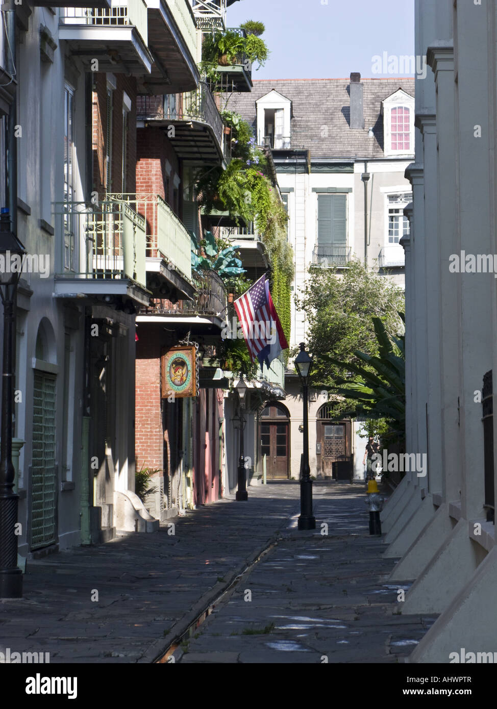 Pirates alley New Orleans Louisiana USA French Quarter Stock Photo Alamy