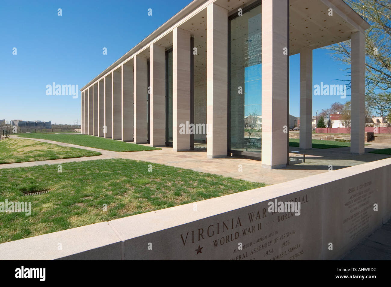 Virginia War Memorial Richmond Virginia Stock Photo Alamy