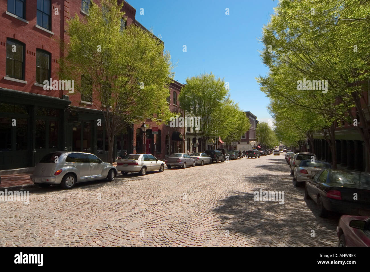 Cary Street Richmond Virginia High Resolution Stock Photography and