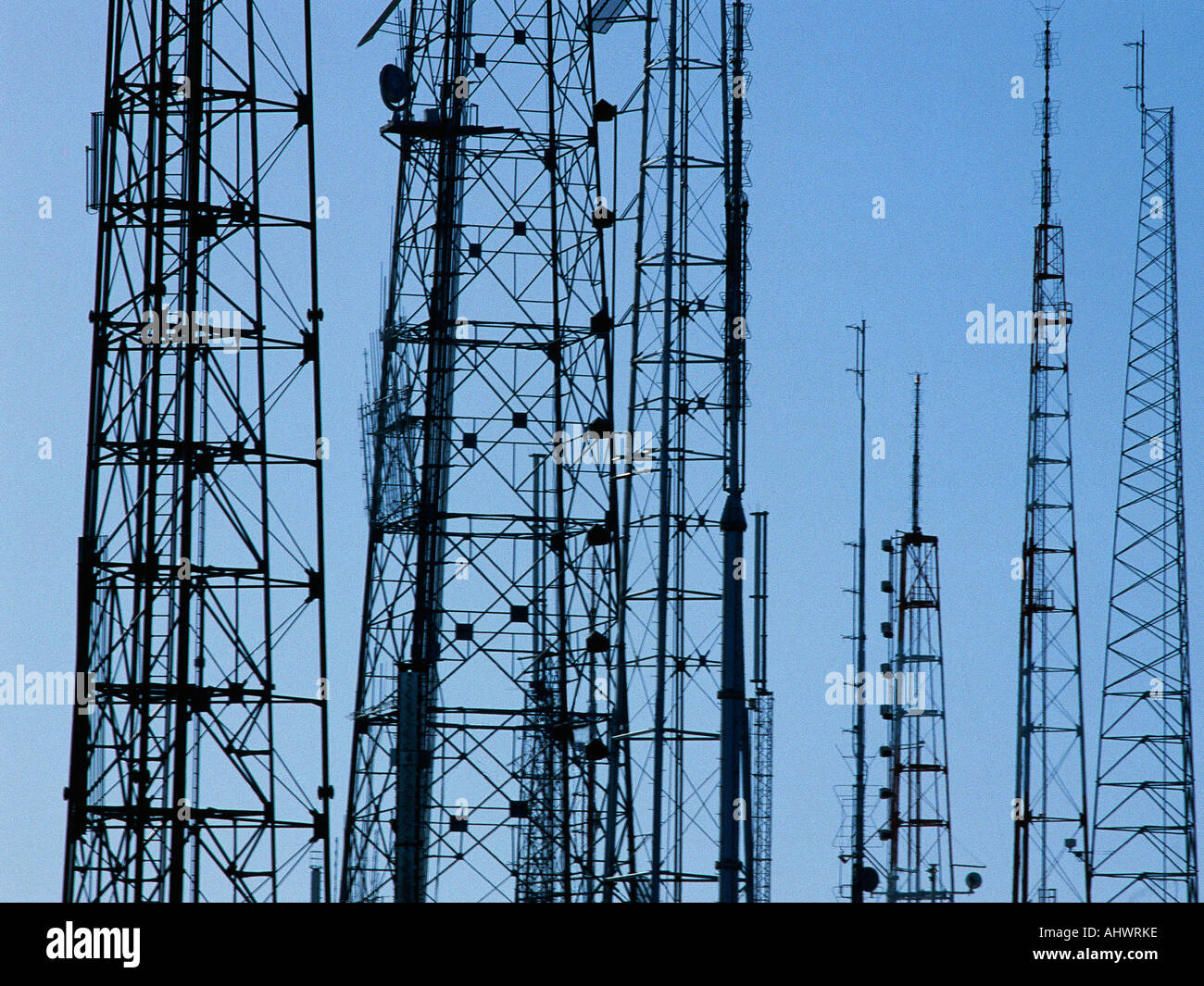 Radio antennas hi-res stock photography and images - Alamy