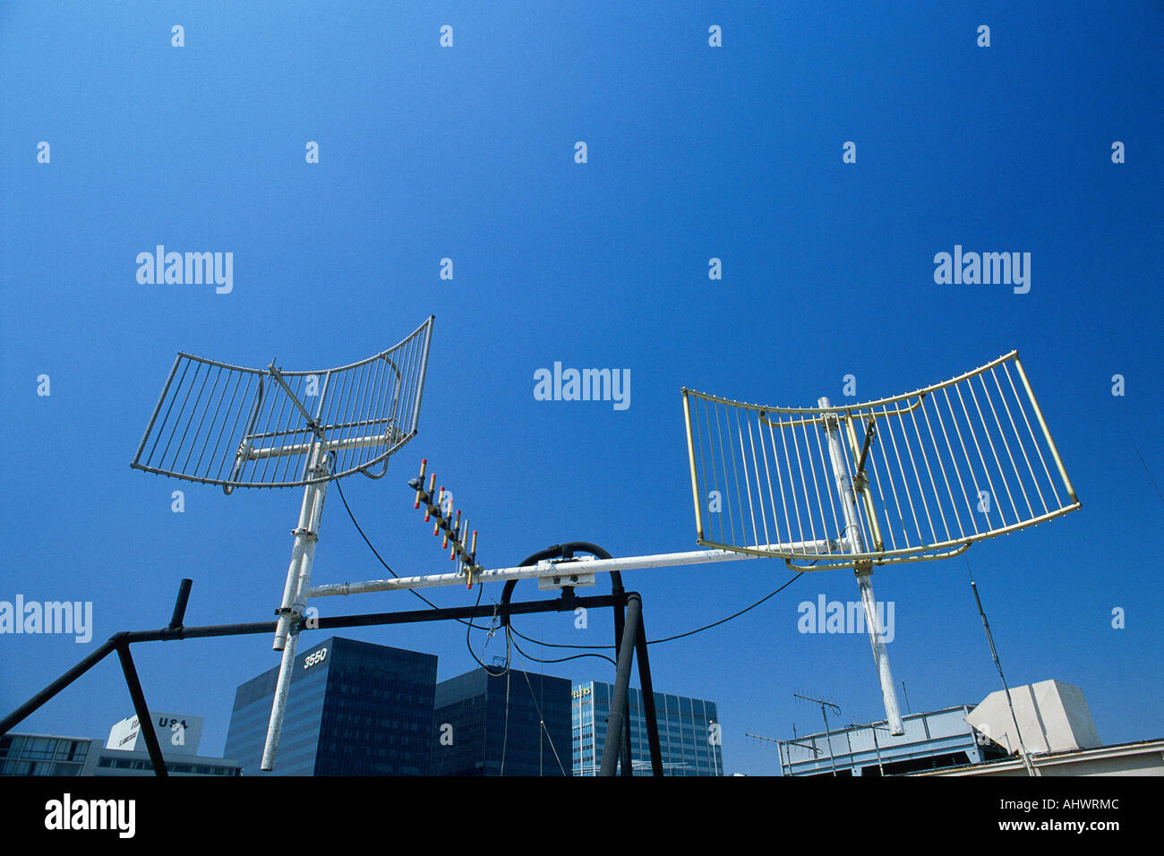 TV radio antenna Stock Photo - Alamy